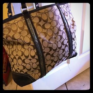Large coach purse